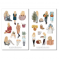 Preview: Cozy Girl Collection Sticker Set