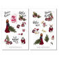 Preview: Weihnachten Mädchen Sticker Set