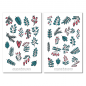 Preview: Winter Leaves and Twigs Sticker Set