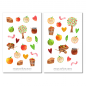 Preview: Apfel Sticker Set
