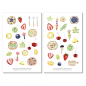 Preview: Fruit Cake Sticker Set