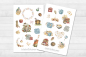 Preview: Autumn Sticker Set