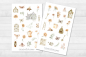 Preview: Landhaus Sticker Set