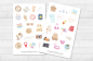 Preview: Sommer Urlaub Sticker Set