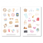 Preview: Sommer Urlaub Sticker Set