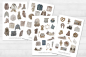 Preview: Herbst Mode Sticker Set