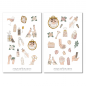 Preview: Mädchen Wellness Sticker Set