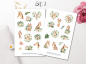 Preview: Giraffe Sticker Set