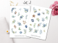 Preview: Sea Creatures Sticker Set