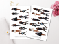 Preview: Girls Fashion Sticker Set