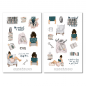 Preview: Girls Books Sticker Set