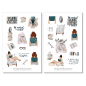 Preview: Girls Books Sticker Set