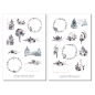 Preview: Winter Tiere Sticker Set