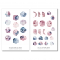 Preview: Monde und Tiere Sticker Set