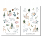 Preview: Winter Animals Sticker Set