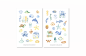 Preview: Niedliche Meerestiere Sticker Set