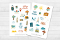 Preview: Travel Sticker Set