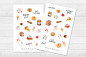 Preview: Autumn Sticker Set
