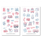 Preview: City Trip Sticker Set