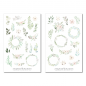 Preview: Blumen Sticker Set