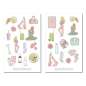 Preview: Girls Fitness Sticker Set