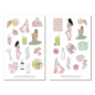 Preview: Girls Fitness Sticker Set