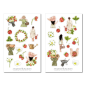 Preview: Erdbeeren Sticker Set