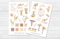 Preview: Camels Sticker Set