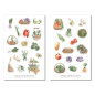 Preview: Vegetables Sticker Set