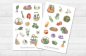 Preview: Vegetables Sticker Set