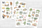 Preview: Bauernhof Sticker Set