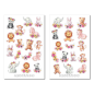 Preview: Baby Tiere Sticker Set