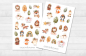 Preview: Baby Tiere Sticker Set