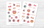 Preview: Knitting Sticker Set