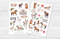 Preview: Horses Sticker Set