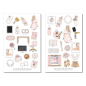 Preview: Pink Planner Girl Sticker Set