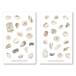 Preview: Seashells Sticker Set