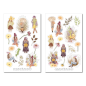 Preview: Mädchen Herbst Sticker Set