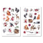 Preview: Forest Animals Floral Sticker Set
