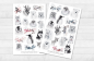 Preview: Winter Animals Sticker Set