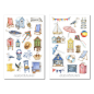 Preview: Sommerurlaub Maritim Sticker Set