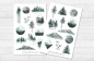 Preview: Wald Sticker Set