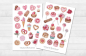 Preview: Candy and Pastry Sticker Set