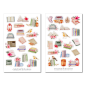 Preview: Books and Flowers Sticker Set