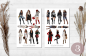 Preview: Girls Fashion Sticker Set