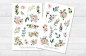 Preview: Flowers Sticker Set
