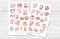 Preview: Cherry Blossom Dessert Sticker Set