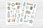 Preview: Nautical Sticker Set