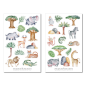 Preview: Jungle Animals Sticker Set