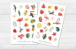 Preview: Tropical Sticker Set